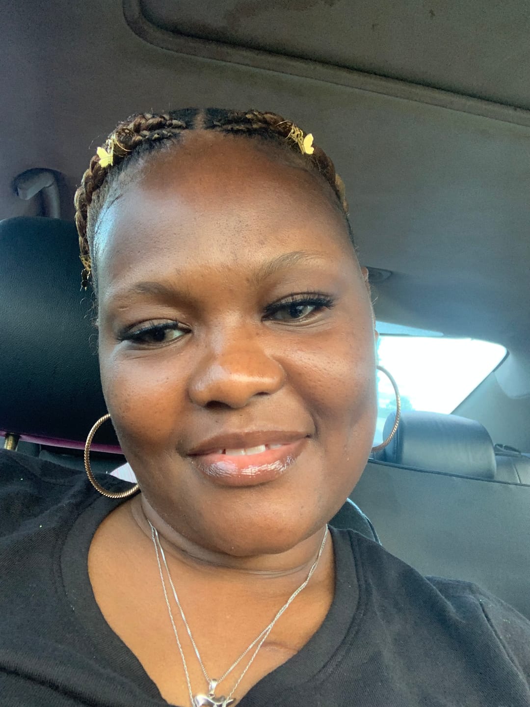 Customer photo review of Hidrocor AVELA Brown Prescription Colored Contact Lenses