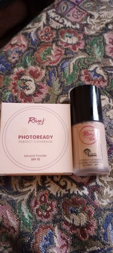 Customer photo review of Perfect Coverage Mineral Foundation