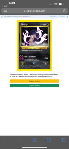 Customer photo review of Additional Metal Cards