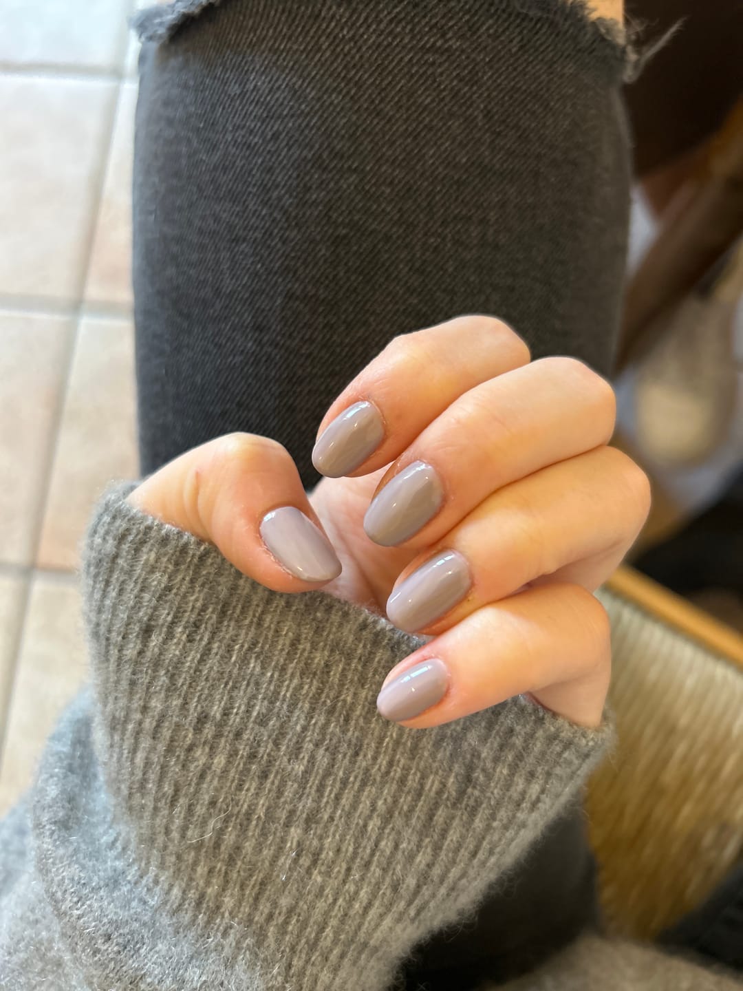 Customer photo review of Smalto Semipermanente LCI -  Grigio Tortora