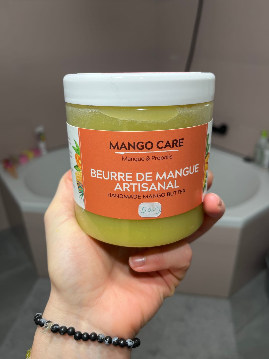 Customer photo review of Beurre de mangue artisanal CARE