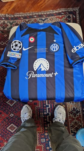 Customer photo review of MAGLIA INTER FINALE CHAMPIONS 2022/23