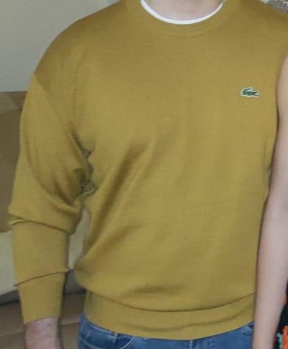Customer photo review of Lacoste Vintage Sweater (M)