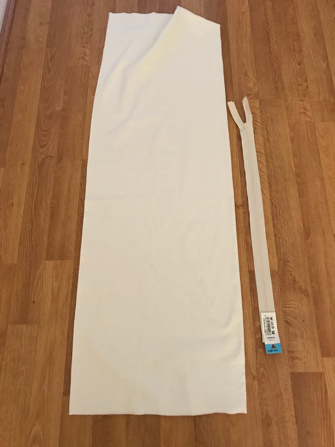 Customer photo review of YKK Nylon Open End Zip