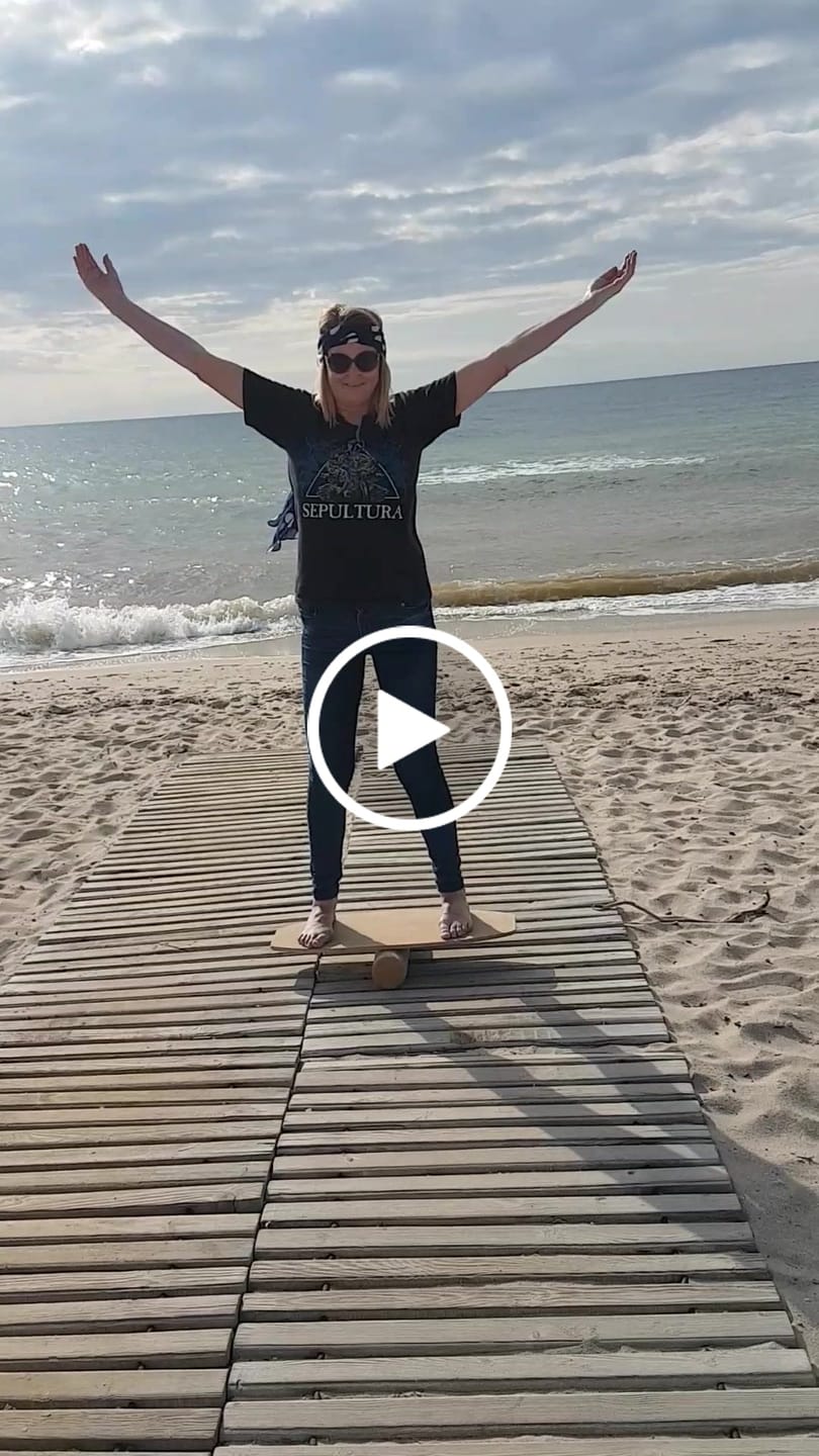 Customer video review of Balance Board Forest