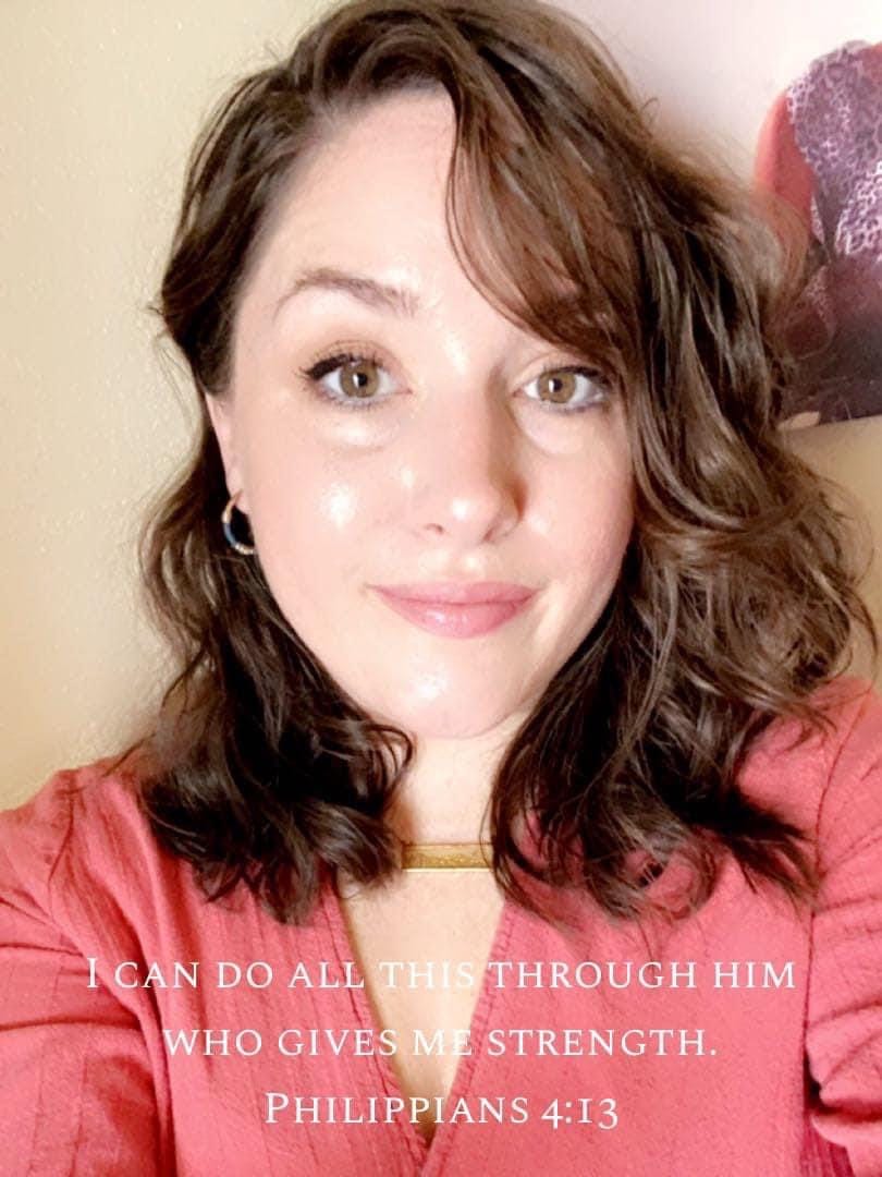 Customer photo review of Hammered Hidden Message Bangle