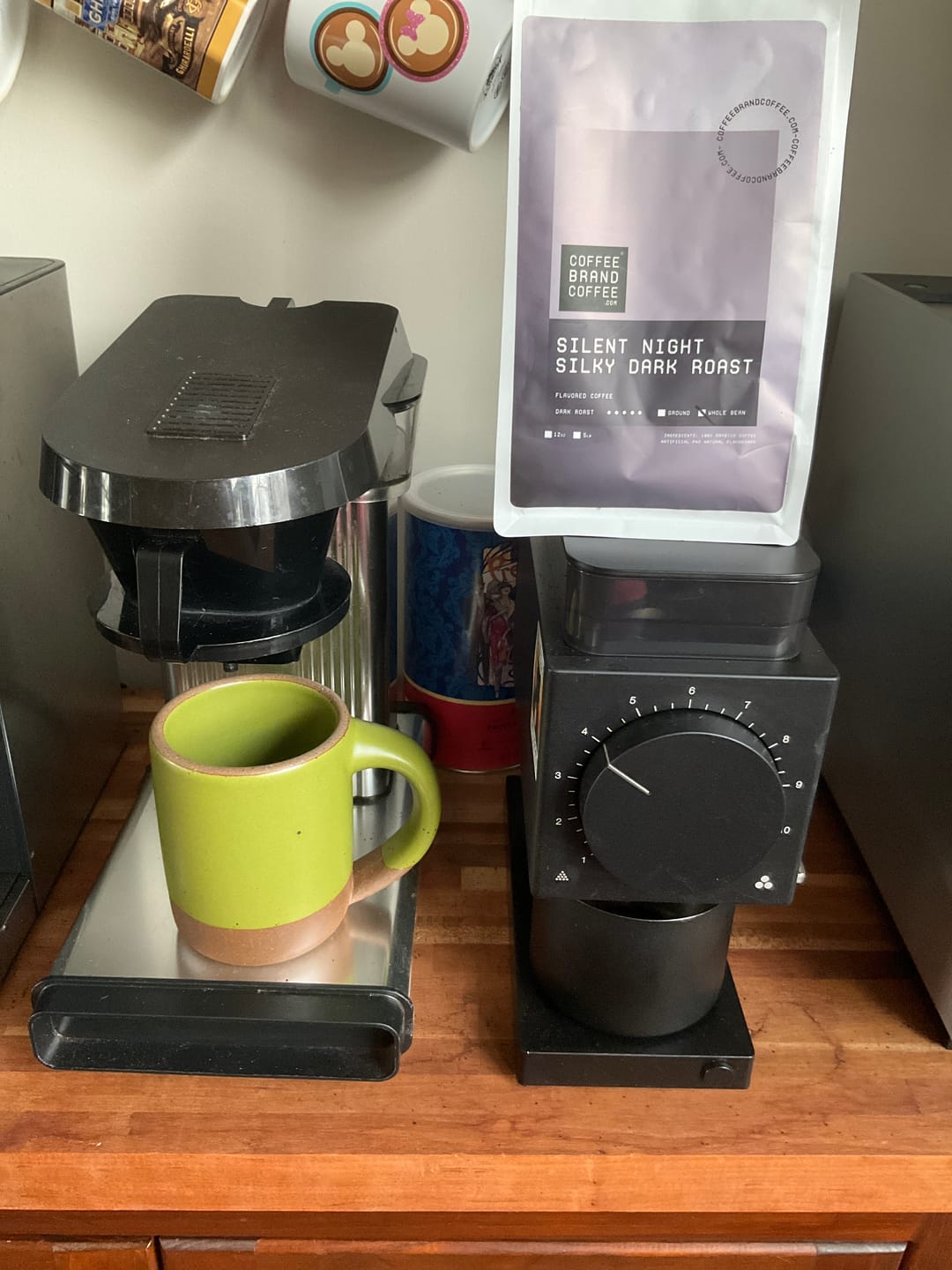 Customer photo review of Silent Night Silky Dark Roast