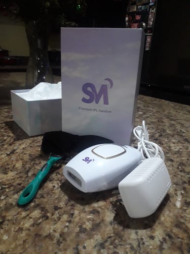 Customer photo review of Depiladora Premium IPL