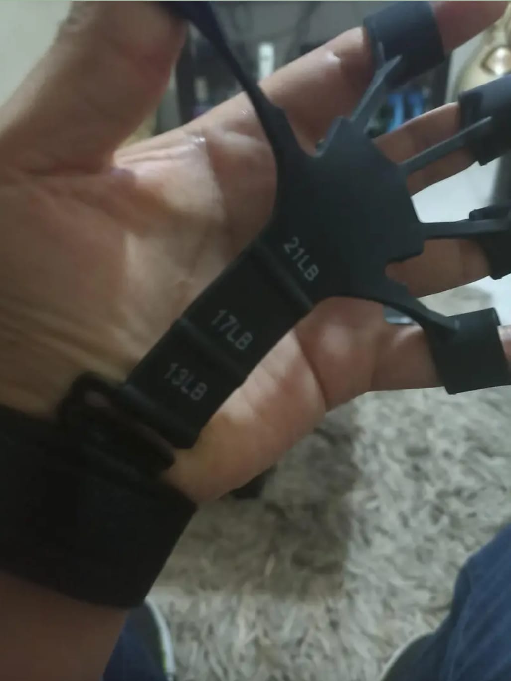 Customer photo review of The Finger Gripper