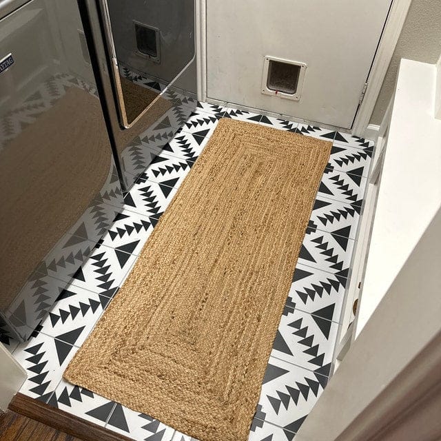 Customer photo review of Bohemian Natural Jute Rug