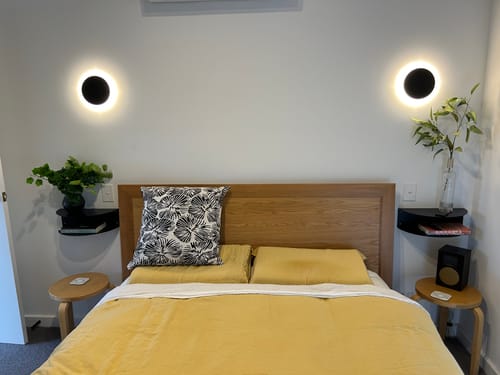 Customer photo review of FOLD Bedside Table 400