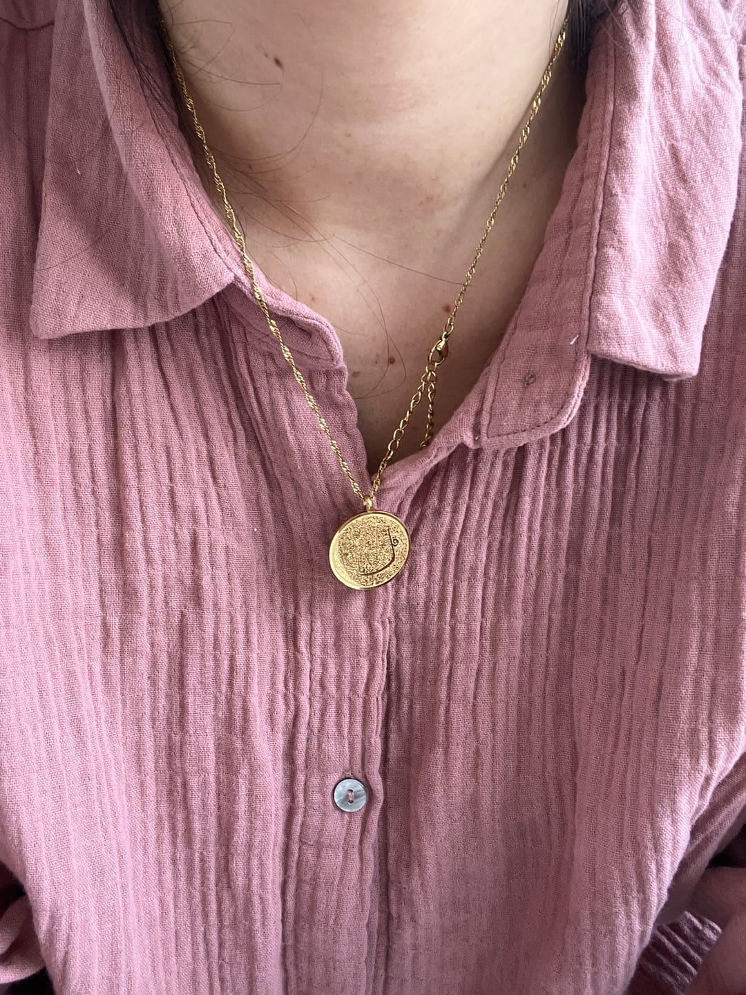 Customer photo review of 4 Qul Halskette