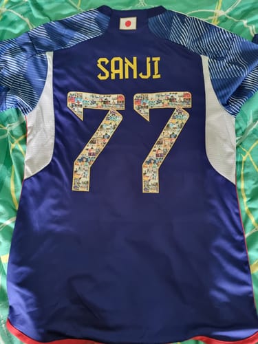Customer photo review of Maillot Japon 2022/23 - DOMICILE - Flocage animé