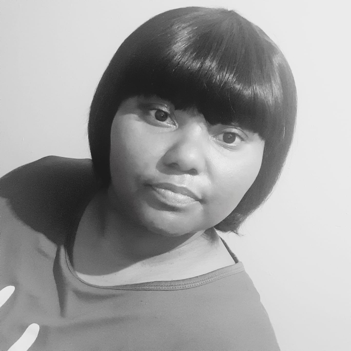 Customer photo review of Brazilian Fringe Bob - 8"