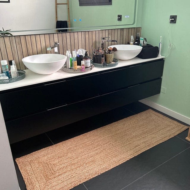 Customer photo review of Bohemian Natural Jute Rug