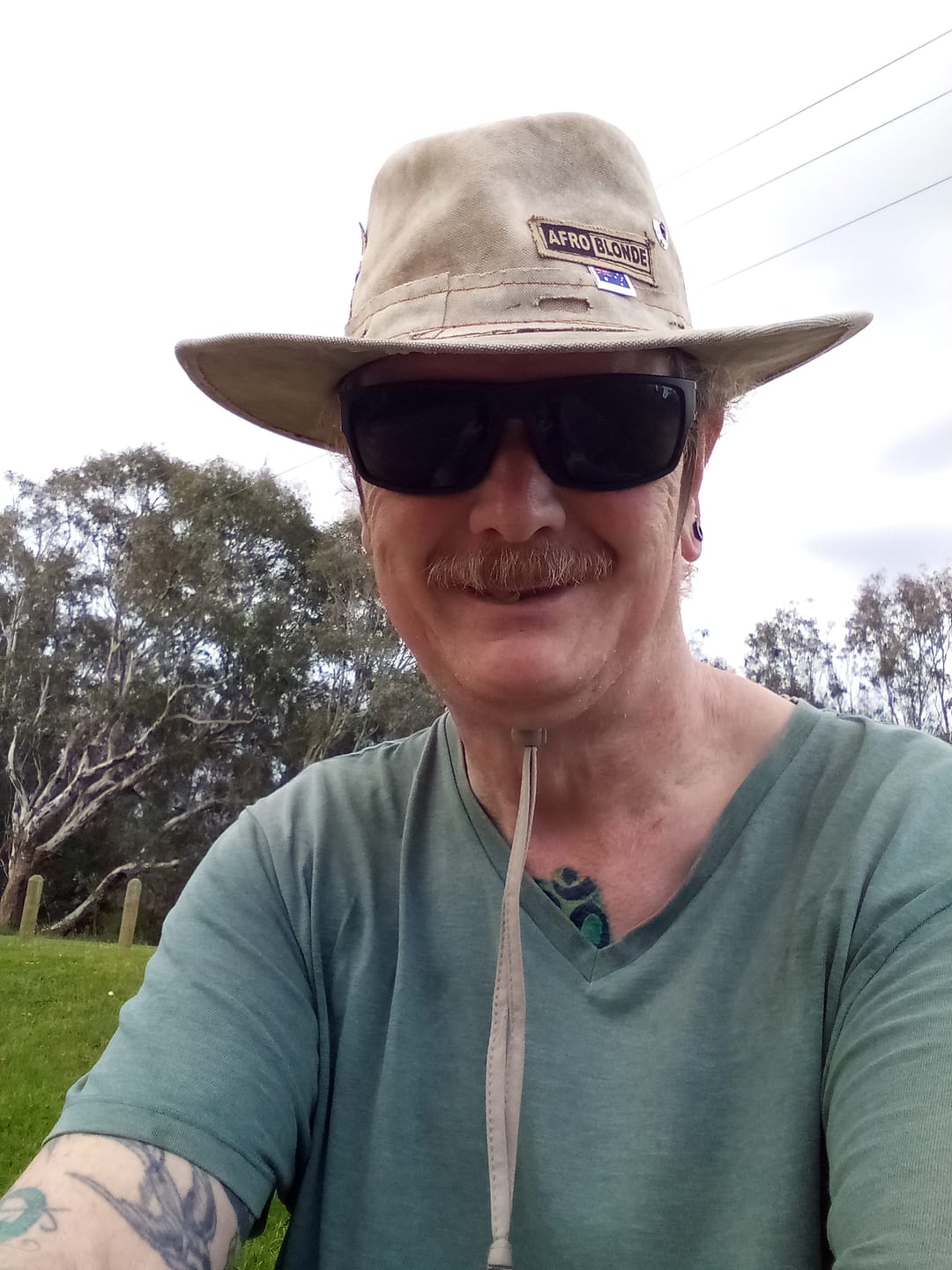Customer photo review of Wire Brim Hat
