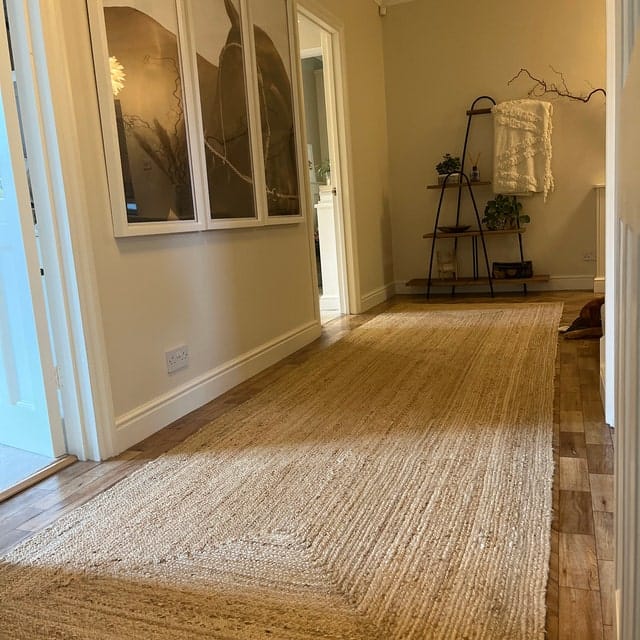 Customer photo review of Bohemian Natural Jute Rug