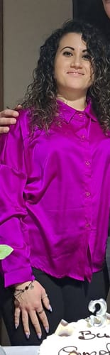 Customer photo review of Camicia basic simil raso