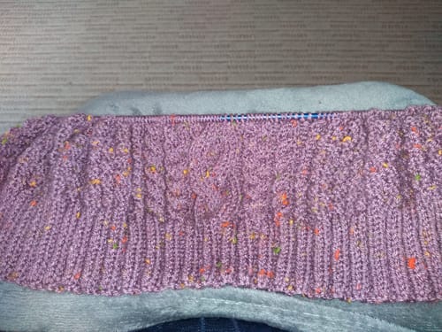 Customer photo review of Ladies Mystery Knitting Box