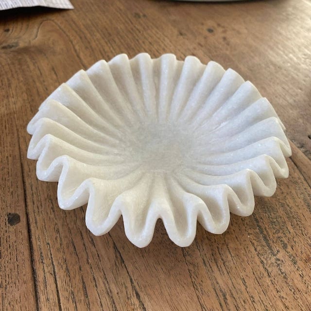 Customer photo review of The Fluted Marble Bowl