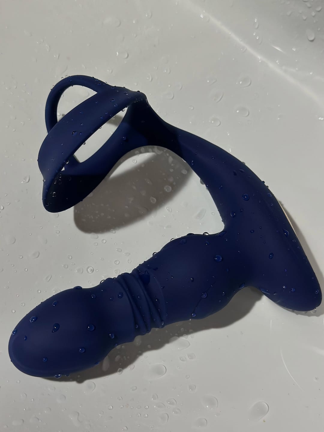 Customer photo review of CYRUS App Controlled Thrusting Prostate Massager with Cock Ring