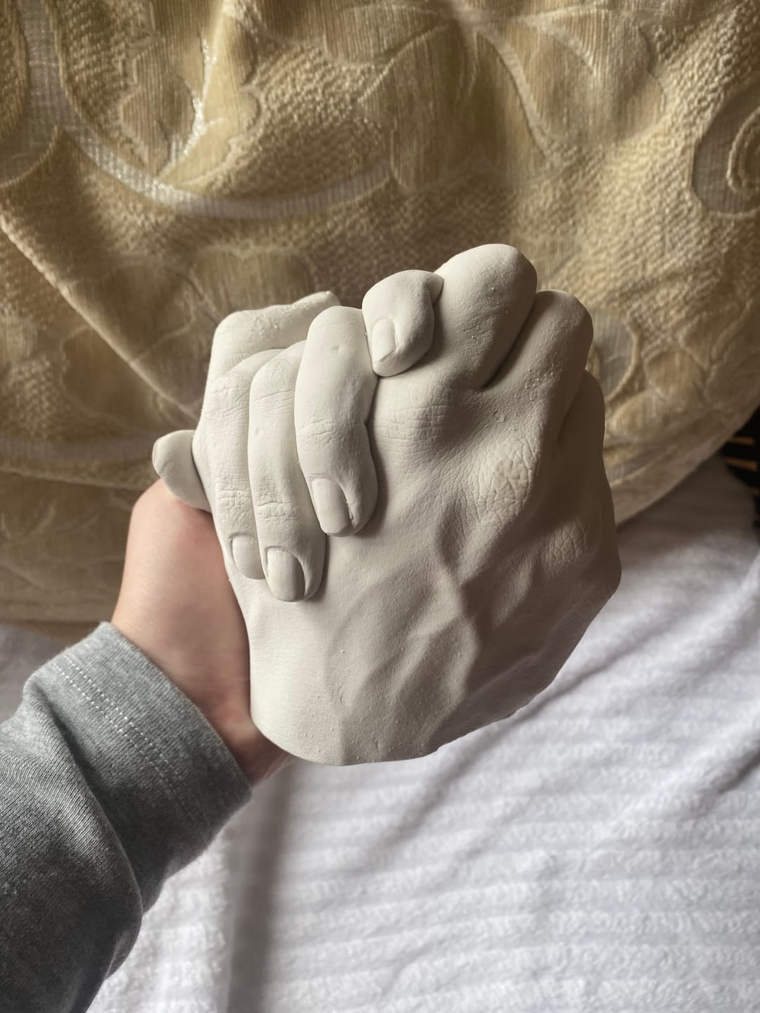 Customer photo review of Zestaw do odlewu dłoni | Para