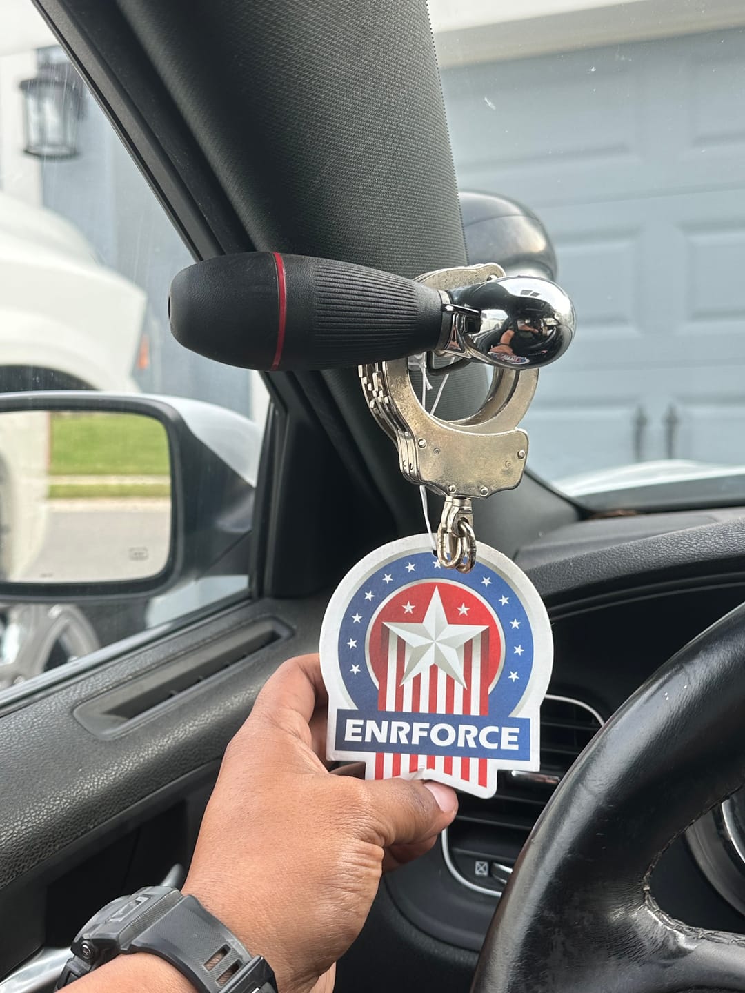 Customer photo review of Captain Air Fresheners (2 Per Pack)
