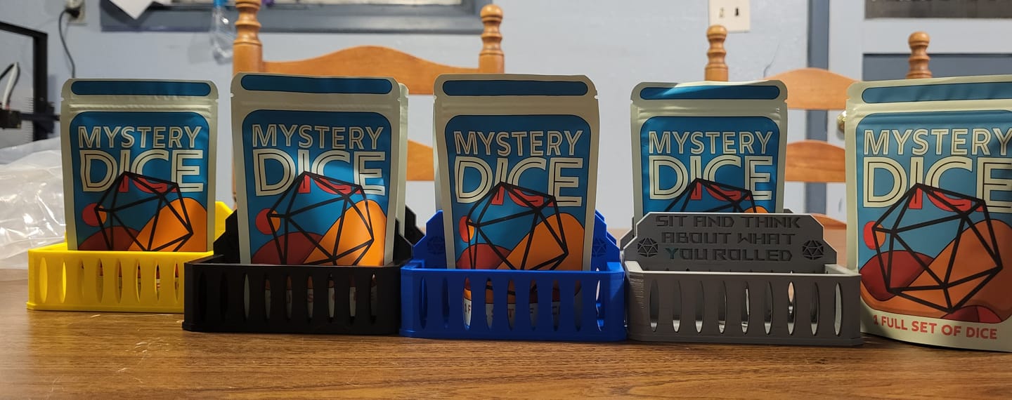 Customer photo review of Mystery Dice