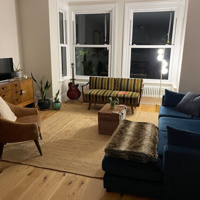 Customer photo review of Bohemian Natural Jute Rug