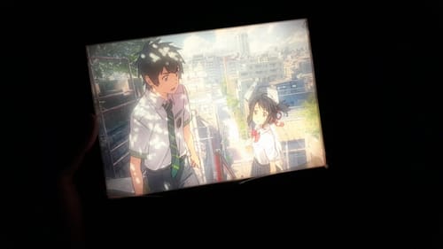 Customer photo review of "Your Name" Custom Light Painting Lamp Light-Up Artwork Night Light