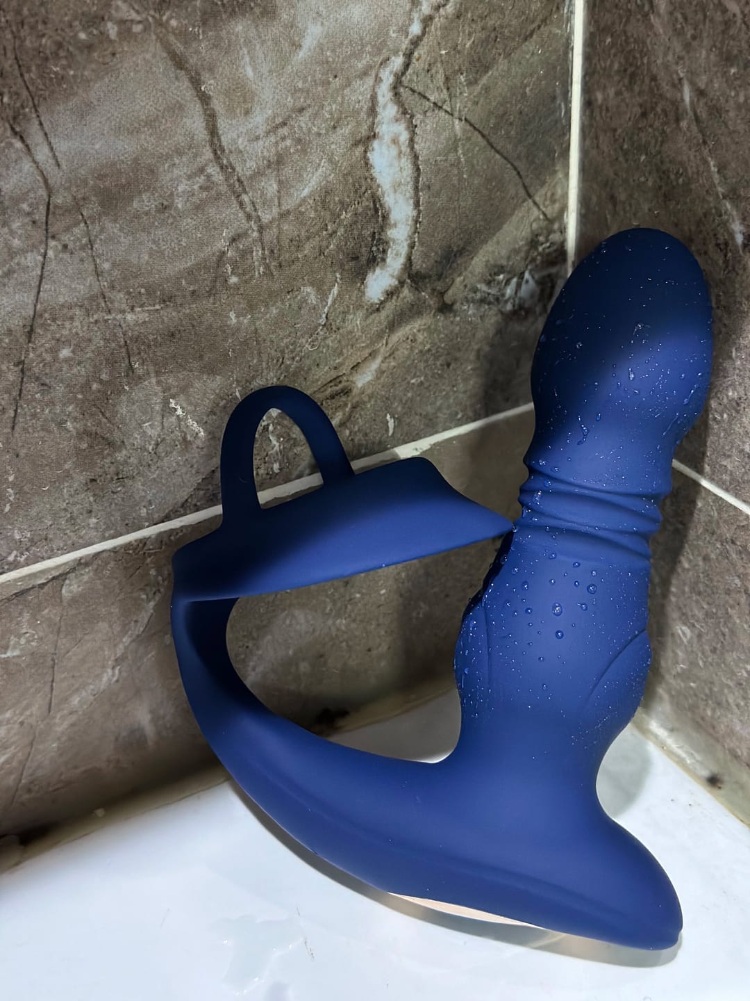 Customer photo review of CYRUS App Controlled Thrusting Prostate Massager with Cock Ring
