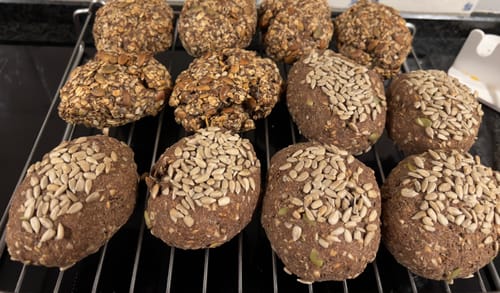 Customer photo review of LOWER-CARB BACKMISCHUNG BUNDLE für Brot & Brötchen