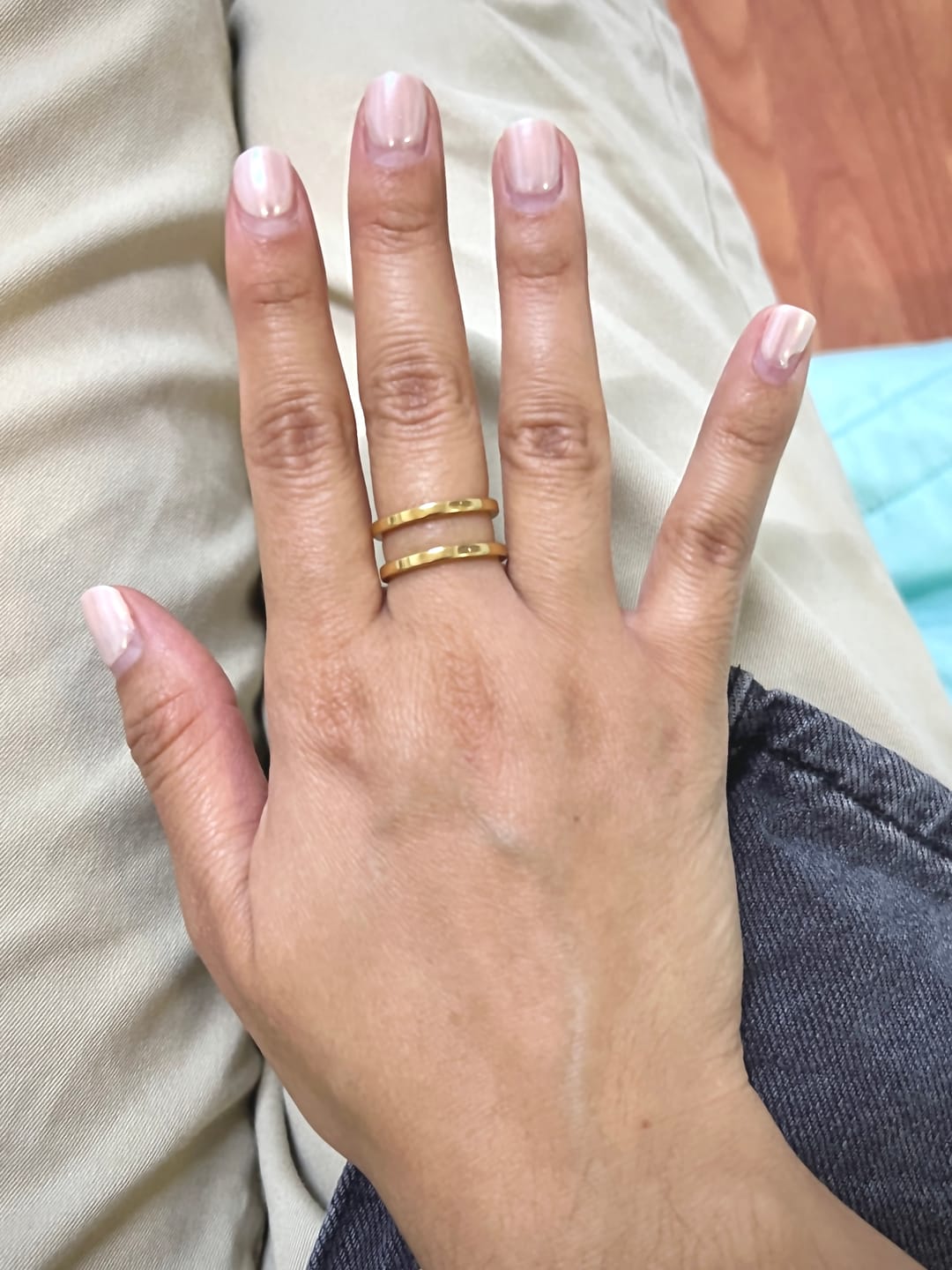Customer photo review of Anillo Tiara