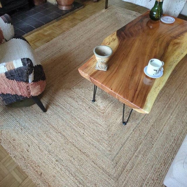 Customer photo review of Bohemian Natural Jute Rug