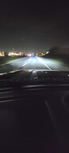 Customer photo review of Carifex Compact LED Headlight Sets