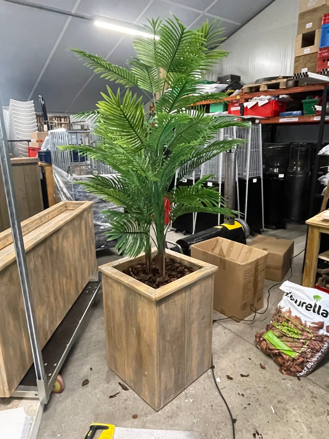 Customer photo review of Kunstpalm 180cm