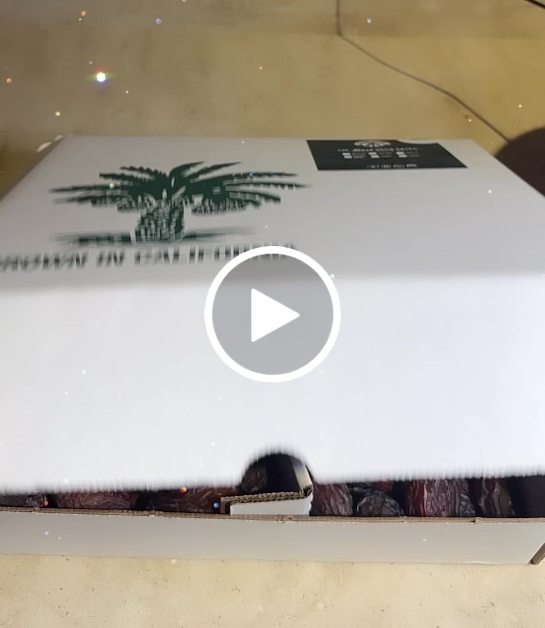 Customer video review of Organic Jumbo Medjool Dates Bulk Generic Box