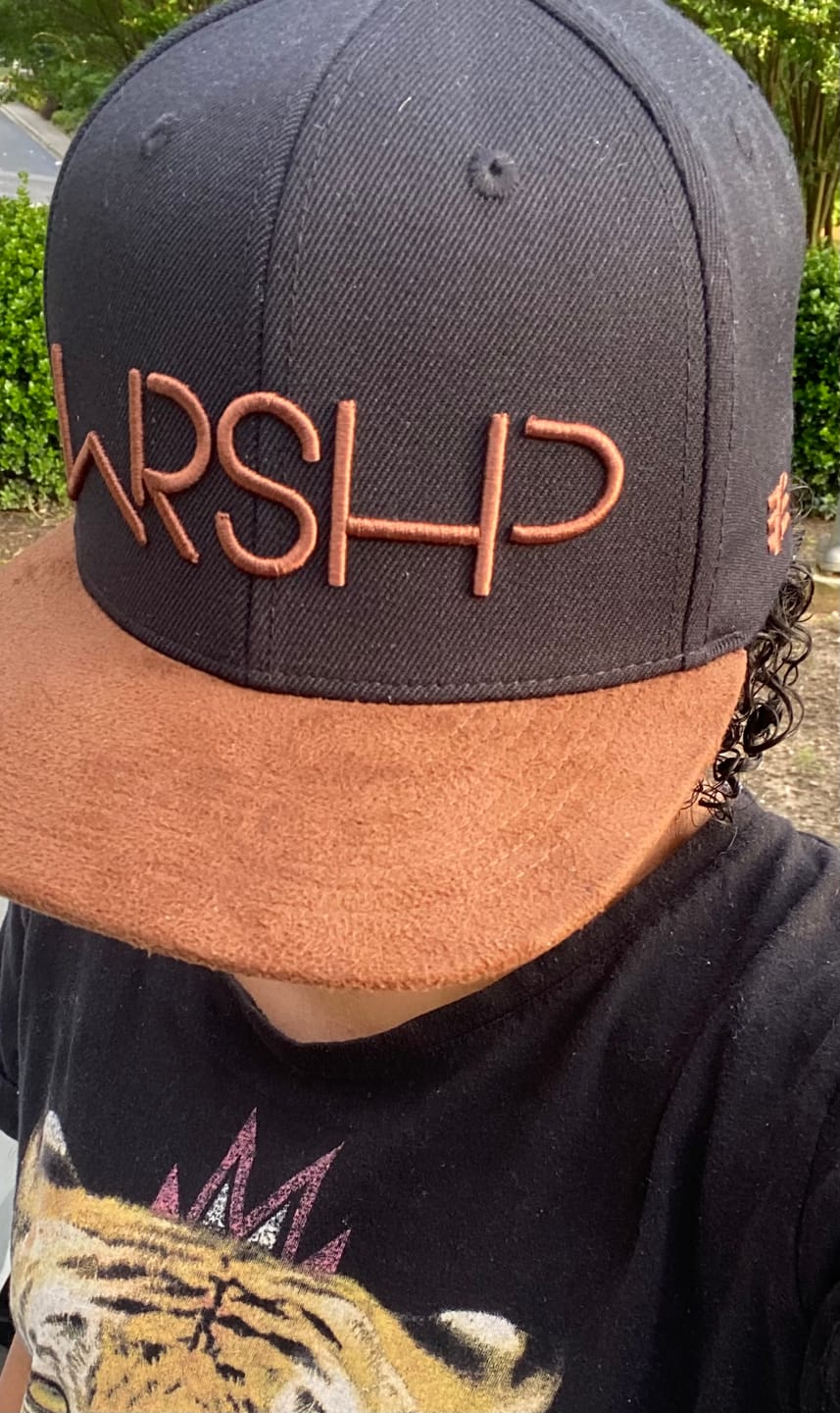 Customer photo review of WRSHP - Mocha Suede Snapback