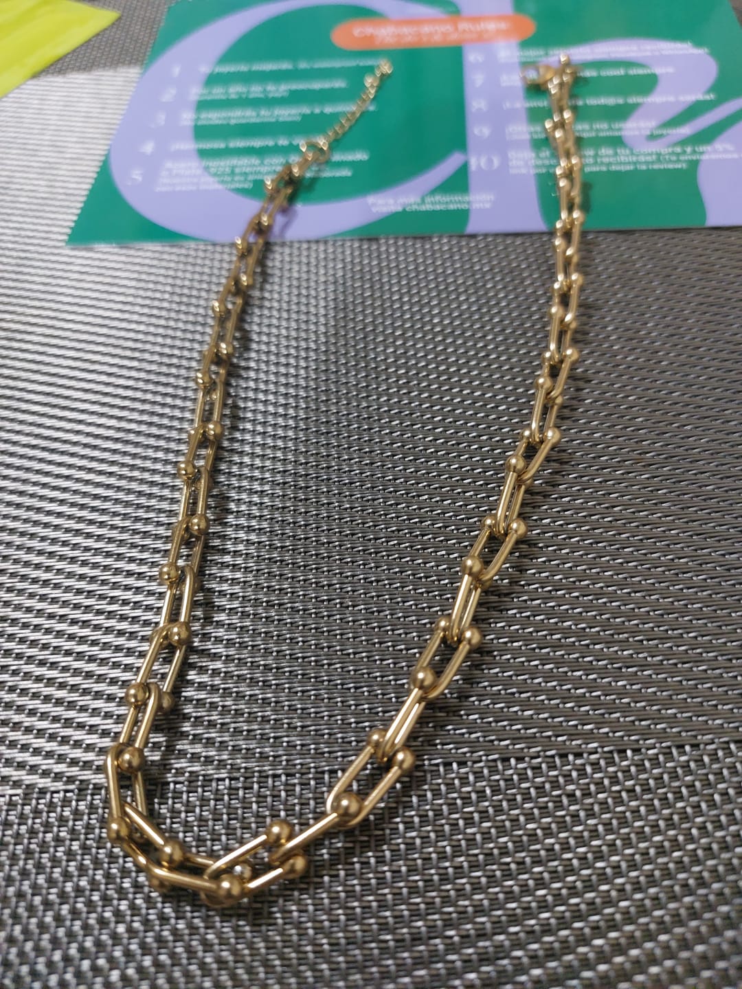 Customer photo review of Collar Tifany