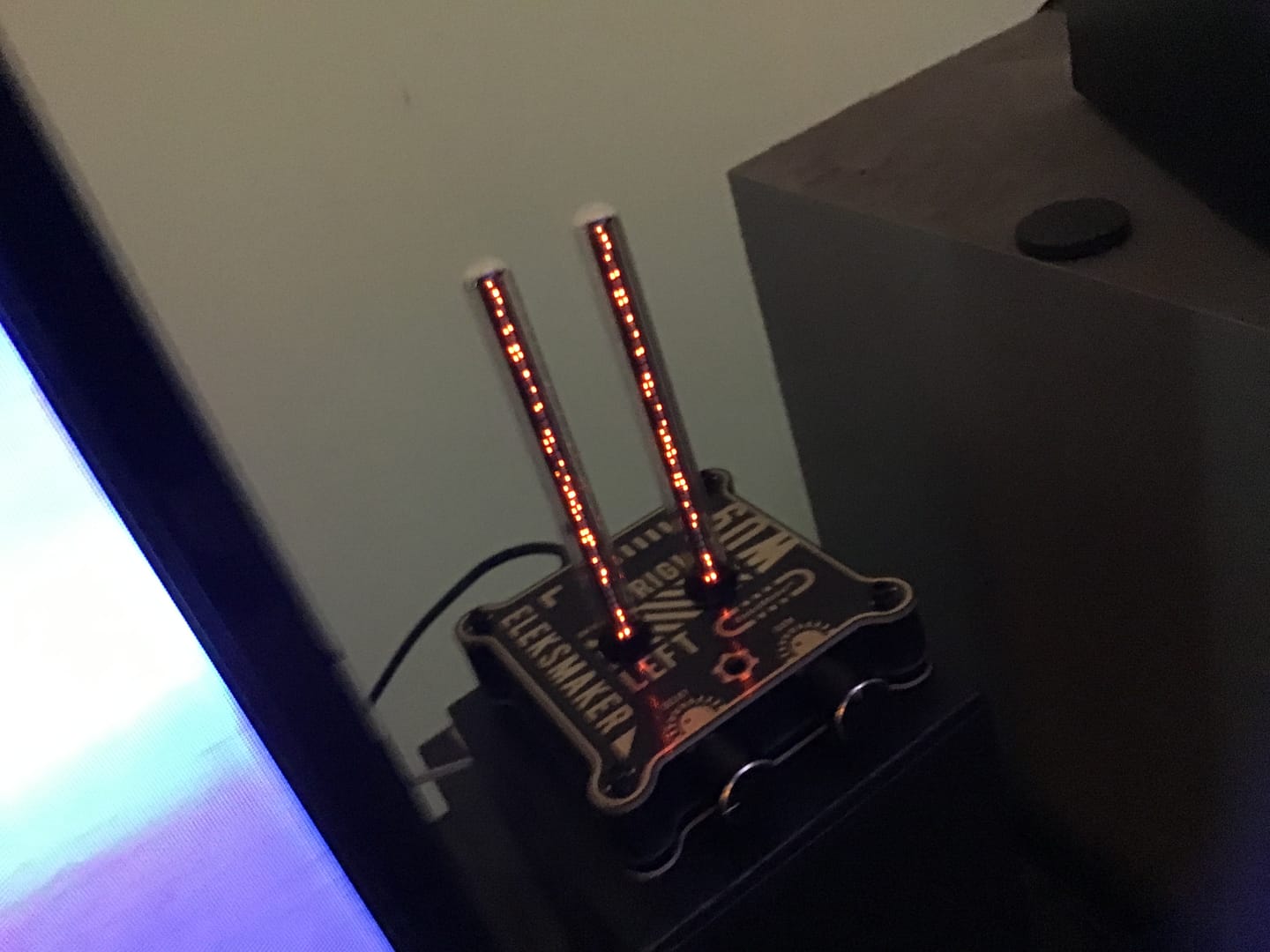 Customer photo review of EleksMaker EleksWU9 Music Spectrum Analyzer