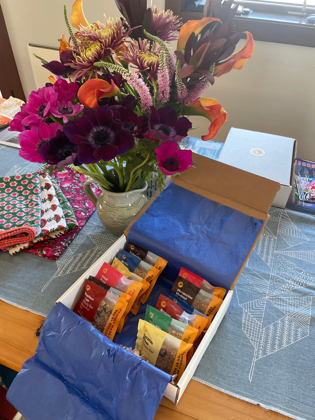 Customer photo review of Gift Box - Granola Bars 24PK