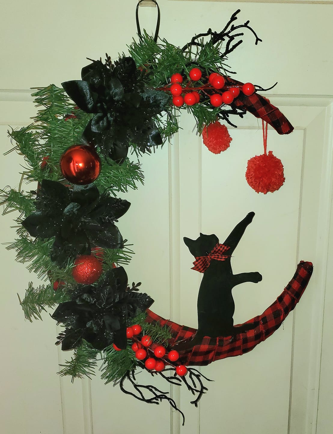 Customer photo review of Unfinished Wood Playing Cat Shape - Craft - up to 36"
