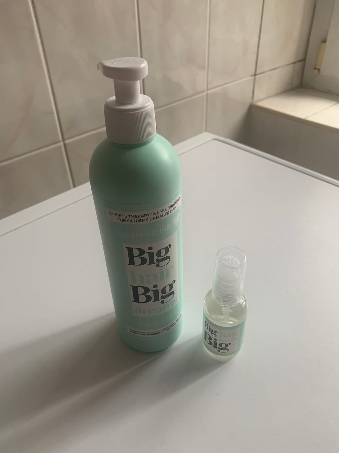 Customer photo review of Gamme Résistance - Kit Complet - Shampooing, masque et sérum