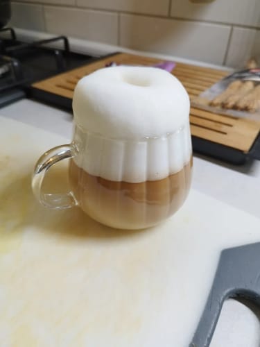 Customer photo review of STRIPE MUG | NORWAY