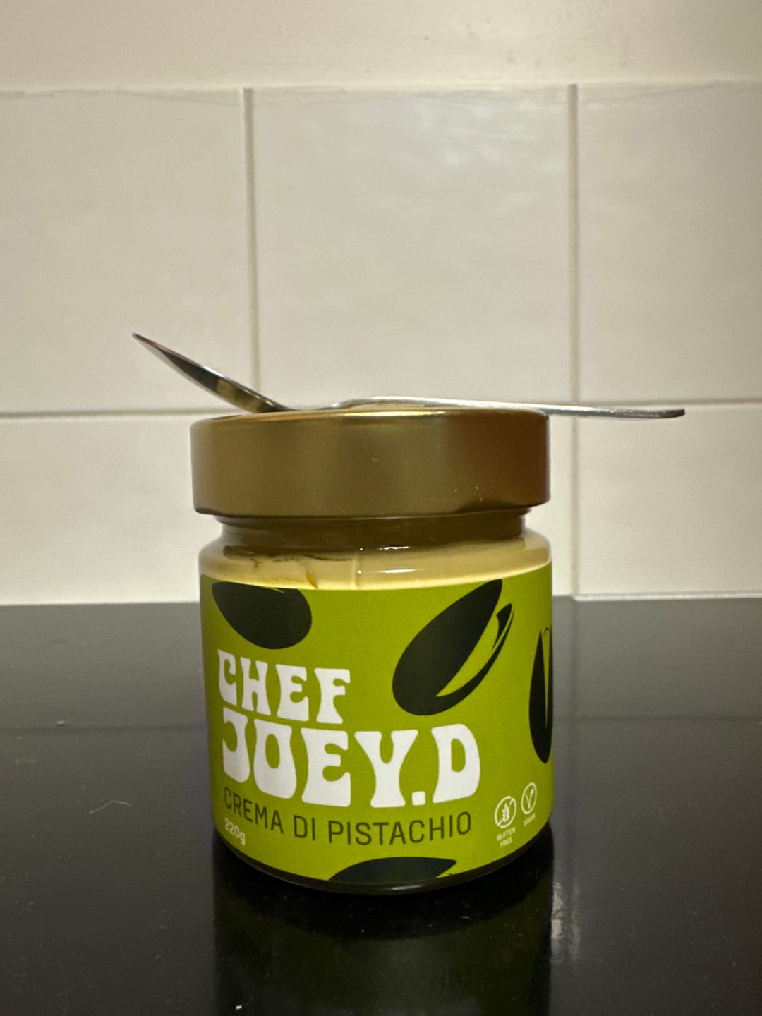 Customer photo review of Crema Di Pistachio 220g - 4 pack
