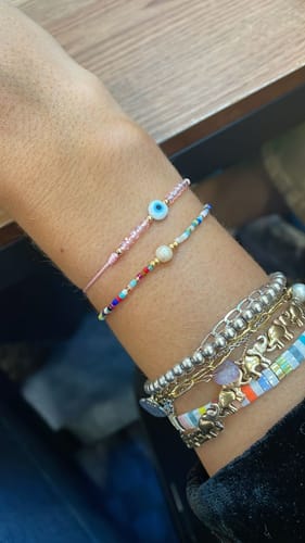 Customer photo review of Pulsera Ojito