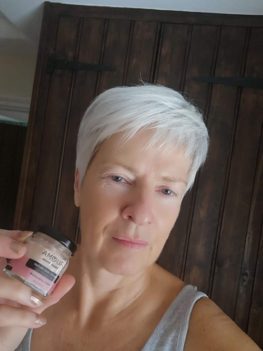 Customer photo review of Mature Skin Cream