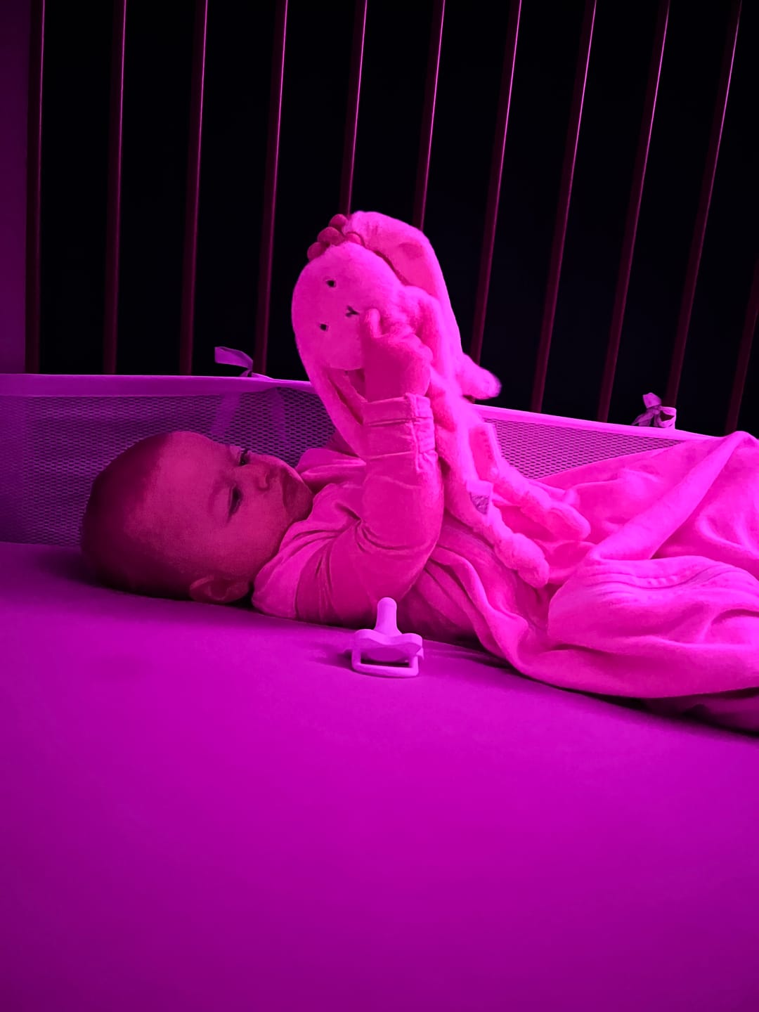 Customer photo review of Bella Tunno x Taking Cara Babies Lovey Bunny 3-Pack