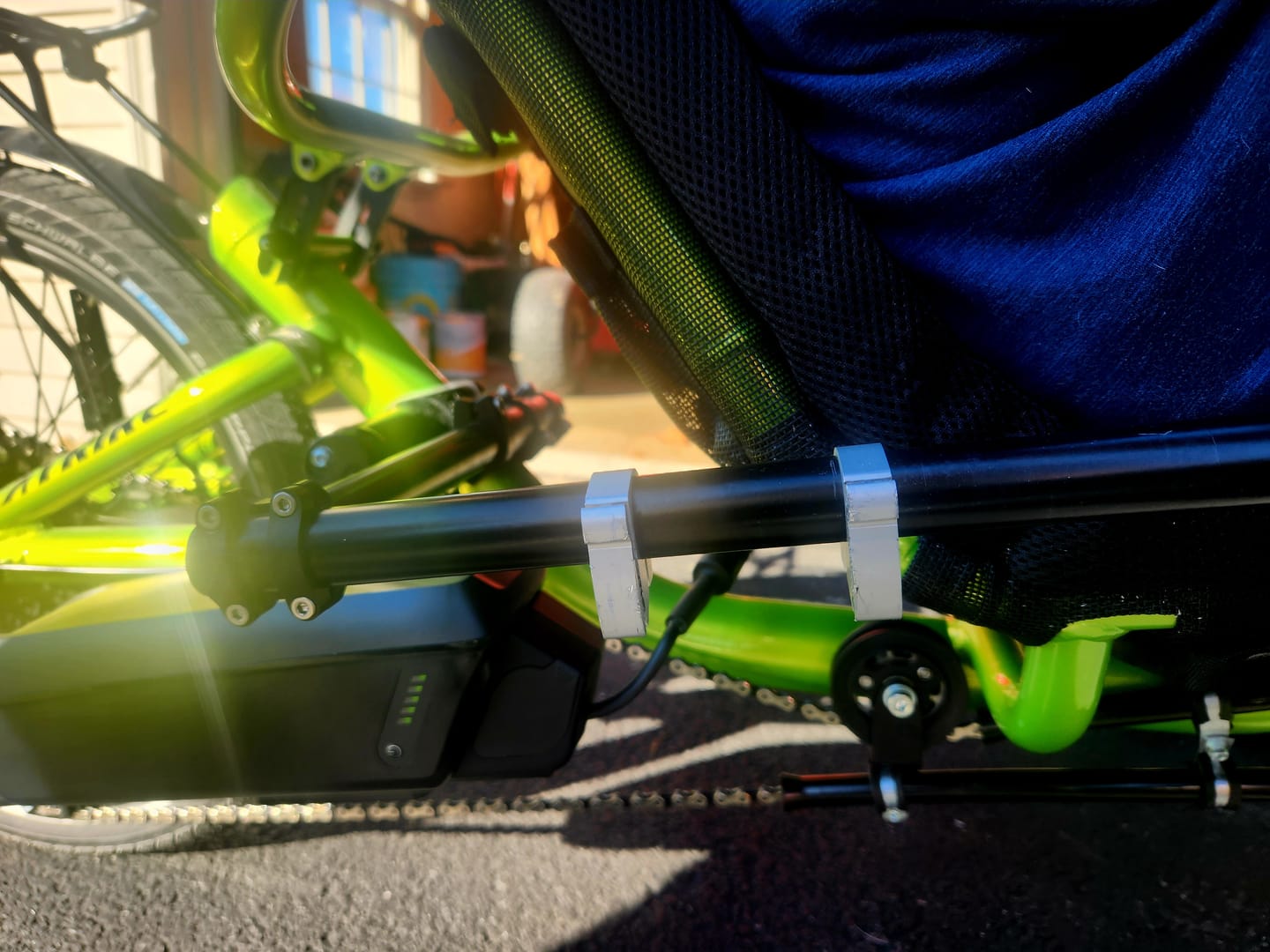 Customer photo review of T-Cycle Custom Arkel Bag Mount