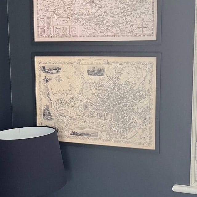 Customer photo review of Old Map of Bristol in 1851 by Tallis & Rapkin - Clifton, Temple Meads, Castle, Redcliffe